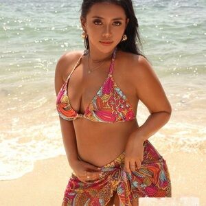 Vibrant Floral Bikini Set